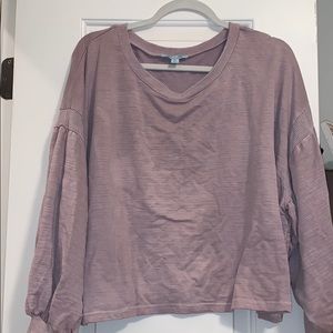 Oversized top/sweatshirt